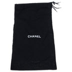 Chanel CC Logo Sandals Black — view 6