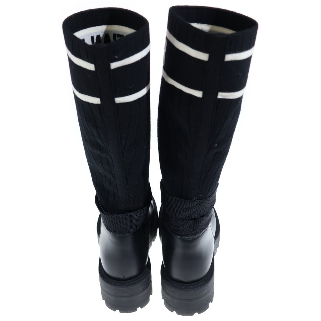 Dior D-major Long Boots Black — view 3