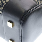 Loewe Anagram Amazona 19 Jacquard Canvas Leather 2-Way Shoulder Bag Black Beige — view 5