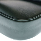 Loewe Velasquez 2-Way Shoulder Bag Blue Green Leather Gold — view 5