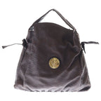 Gucci Hysteria Tote Brown Leather Gold