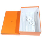Hermes Empir Leather Sandals White Kelly — view 6