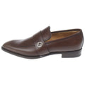 Gucci Interlocking Leather Shoes Loafers Brown
