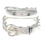 Hermes Book le Cellier Inflexible 57 Ring Silver — view 2