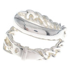 Hermes Book le Cellier Inflexible 57 Ring Silver