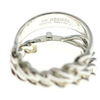 Hermes Book le Cellier Inflexible 57 Ring Silver — view 5