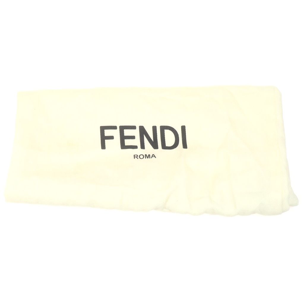 Fendi Logo Plate Side Zip Lace Up Leather Biker Boots Black — view 6