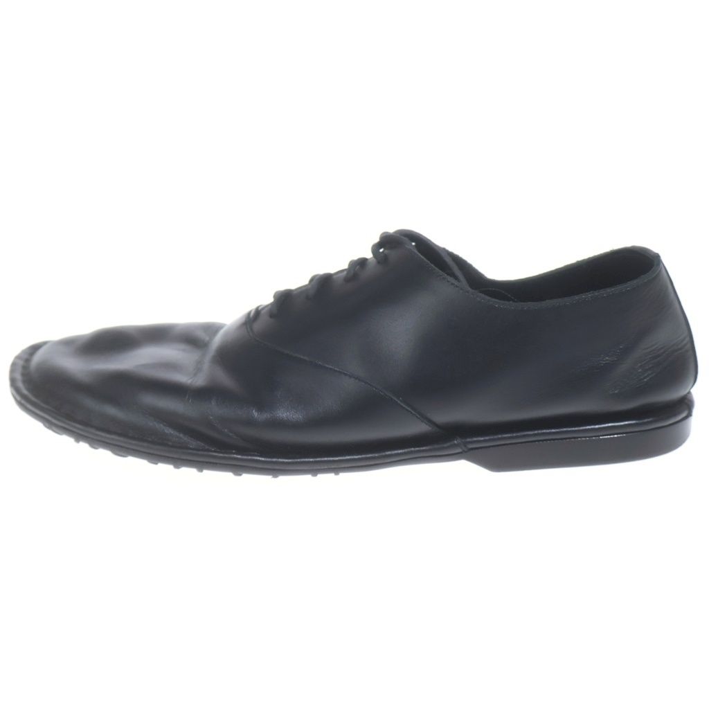 Loewe Folio Derby Lace Up Leather Dress Shoes Black