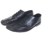 Loewe Folio Derby Lace Up Leather Dress Shoes Black — view 2