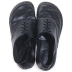 Loewe Folio Derby Lace Up Leather Dress Shoes Black — view 4