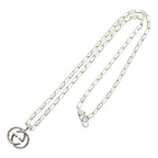 Gucci Interlocking GG Pendant Chain Silver — view 2