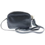 Gucci Soho Small Disco Leather Shoulder Bag Gold Black — view 2