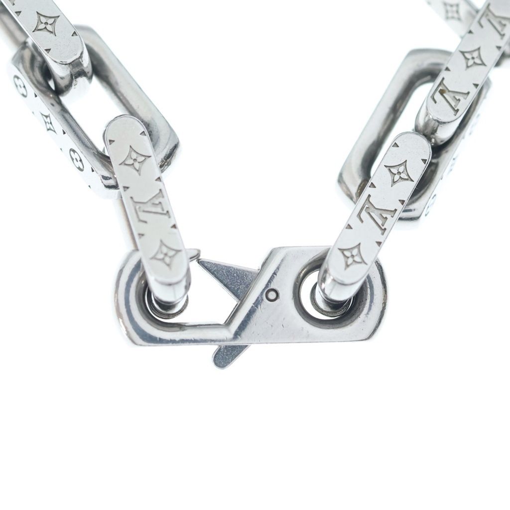 Louis Vuitton Monogram Collier Chain Bracelet Silver — view 5