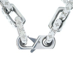 Louis Vuitton Monogram Collier Chain Bracelet Silver — view 5