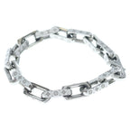 Louis Vuitton Monogram Collier Chain Bracelet Silver — view 3