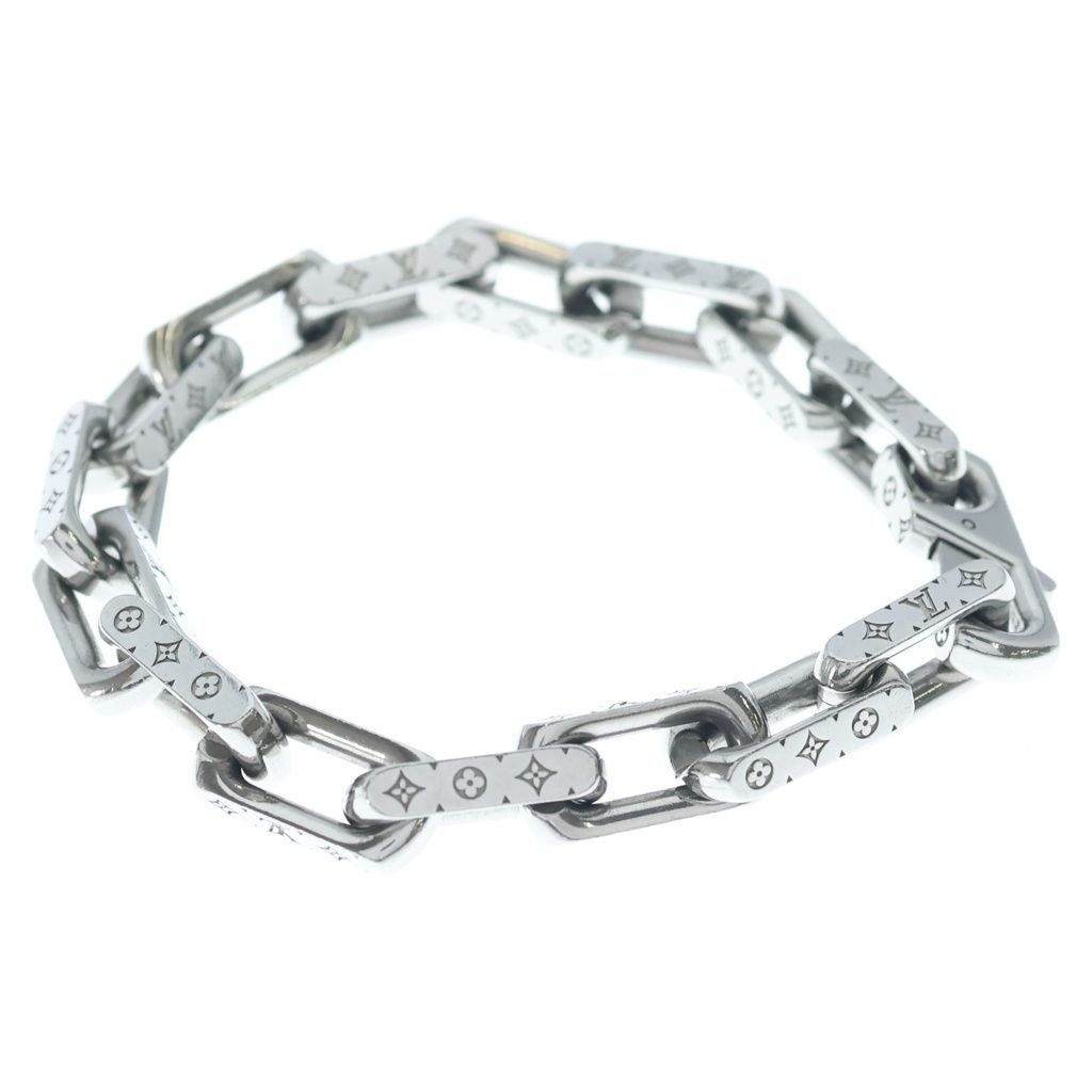 Louis Vuitton Monogram Collier Chain Bracelet Silver — view 3