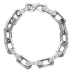 Louis Vuitton Monogram Collier Chain Bracelet Silver — view 2