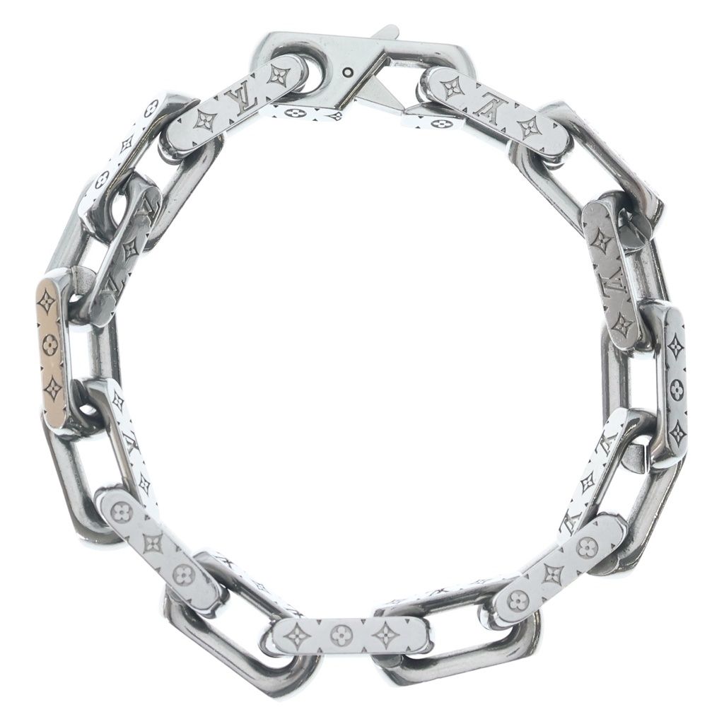 Louis Vuitton Monogram Collier Chain Bracelet Silver — view 2