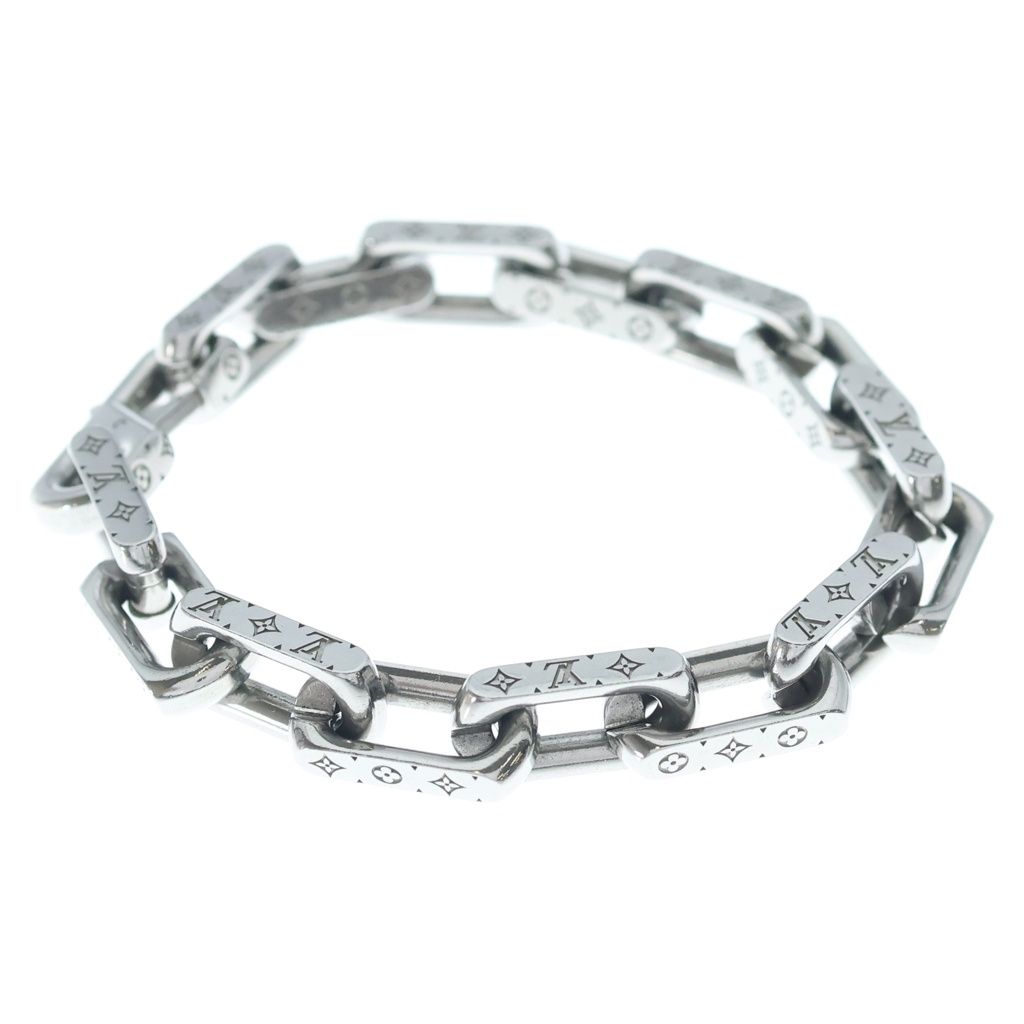 Louis Vuitton Monogram Collier Chain Bracelet Silver — view 4