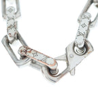 Louis Vuitton Collier Monogram Chain Bracelet Silver — view 5