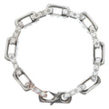 Louis Vuitton Collier Monogram Chain Bracelet Silver
