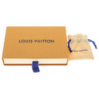 Louis Vuitton Pandant LV Iconic Flower Monogram Metal Zircon Earrings Gold — view 6