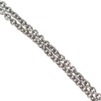 Hermes Amulet Necklace Cadena Motif Silver — view 5