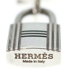 Hermes Amulet Necklace Cadena Motif Silver — view 4