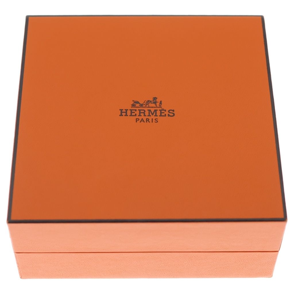 Hermes Amulet Necklace Cadena Motif Silver — view 6