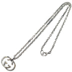 Gucci Interlocking Pendant Silver — view 2