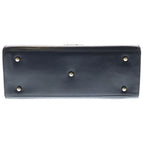 Gucci Ladylock Handbag Black Leather Gold — view 4
