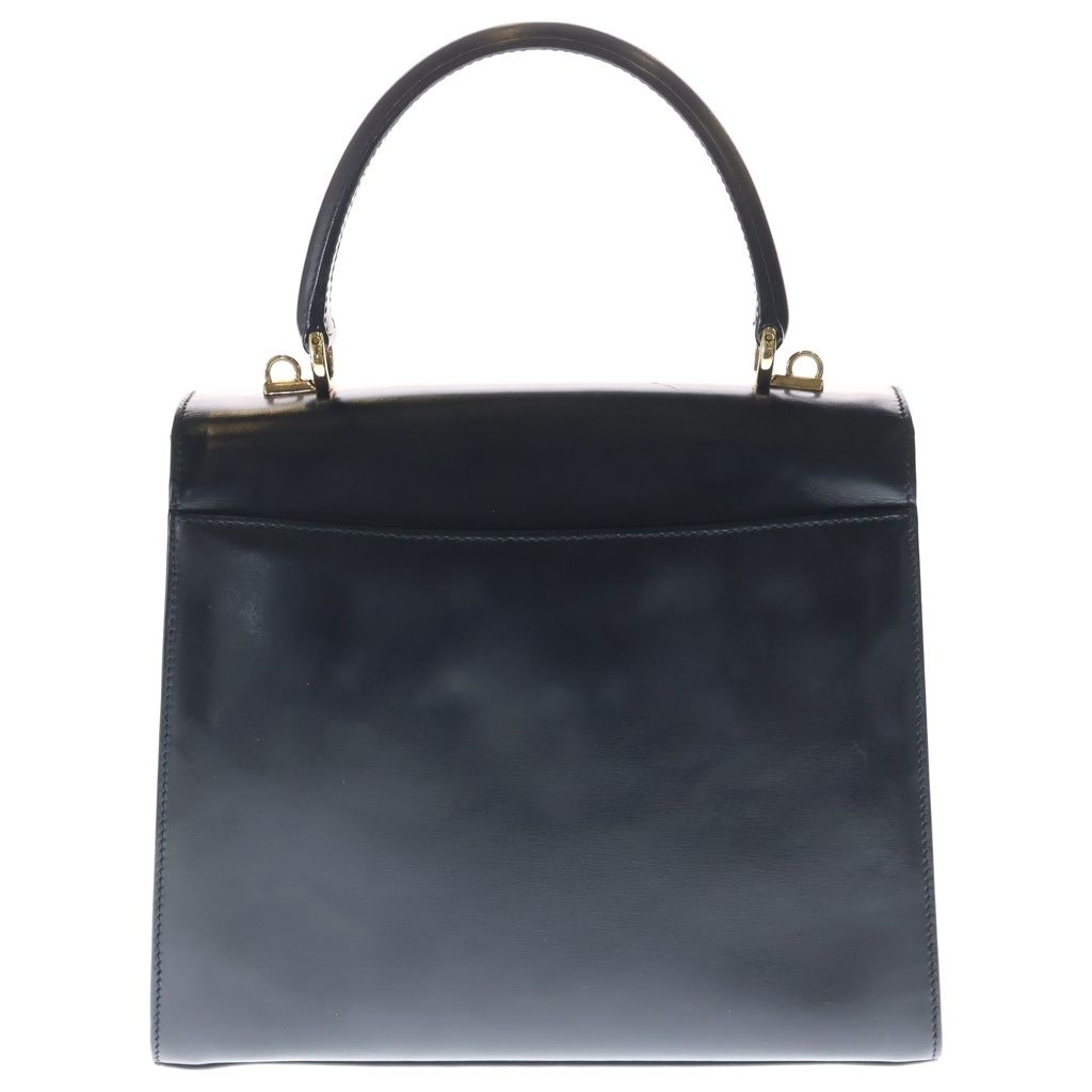 Gucci Ladylock Handbag Black Leather Gold — view 2