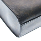 Celine Triomphe Mini Vertical Cover 2-Way Mini Shoulder Bag Brown Leather Gold — view 5