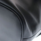Fendi Baguette FF Logo Backpack Black Leather Gold — view 5