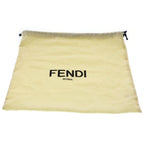 Fendi Baguette FF Logo Backpack Black Leather Gold — view 8