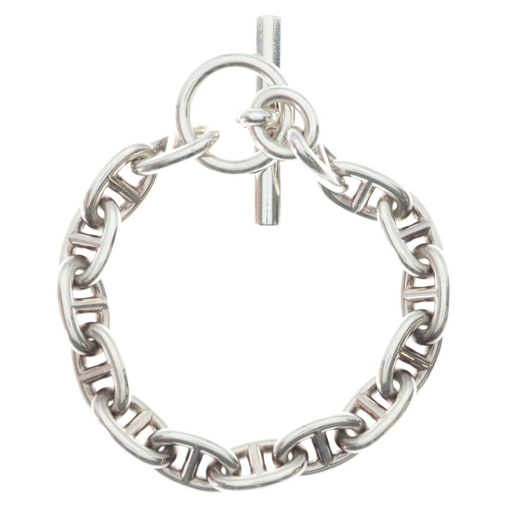 Hermes Chaine D'ancre MM Chain Bracelet Silver — view 2