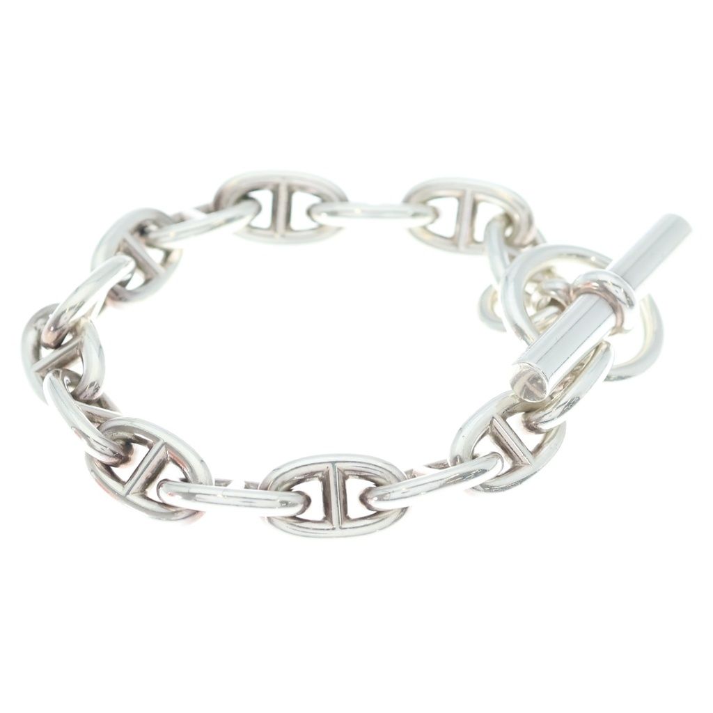 Hermes Chaine D'ancre MM Chain Bracelet Silver — view 4