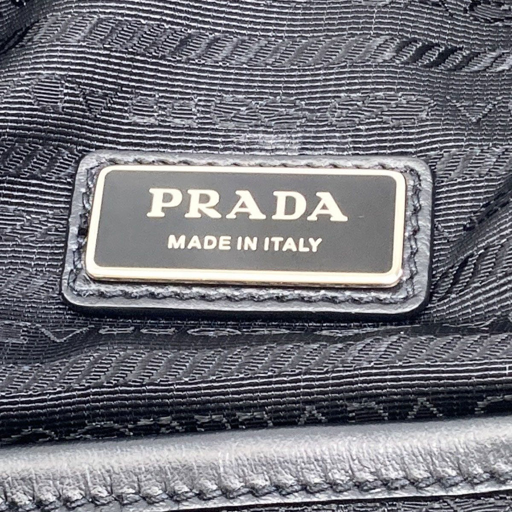Prada Triangle Backpack Leather — view 6