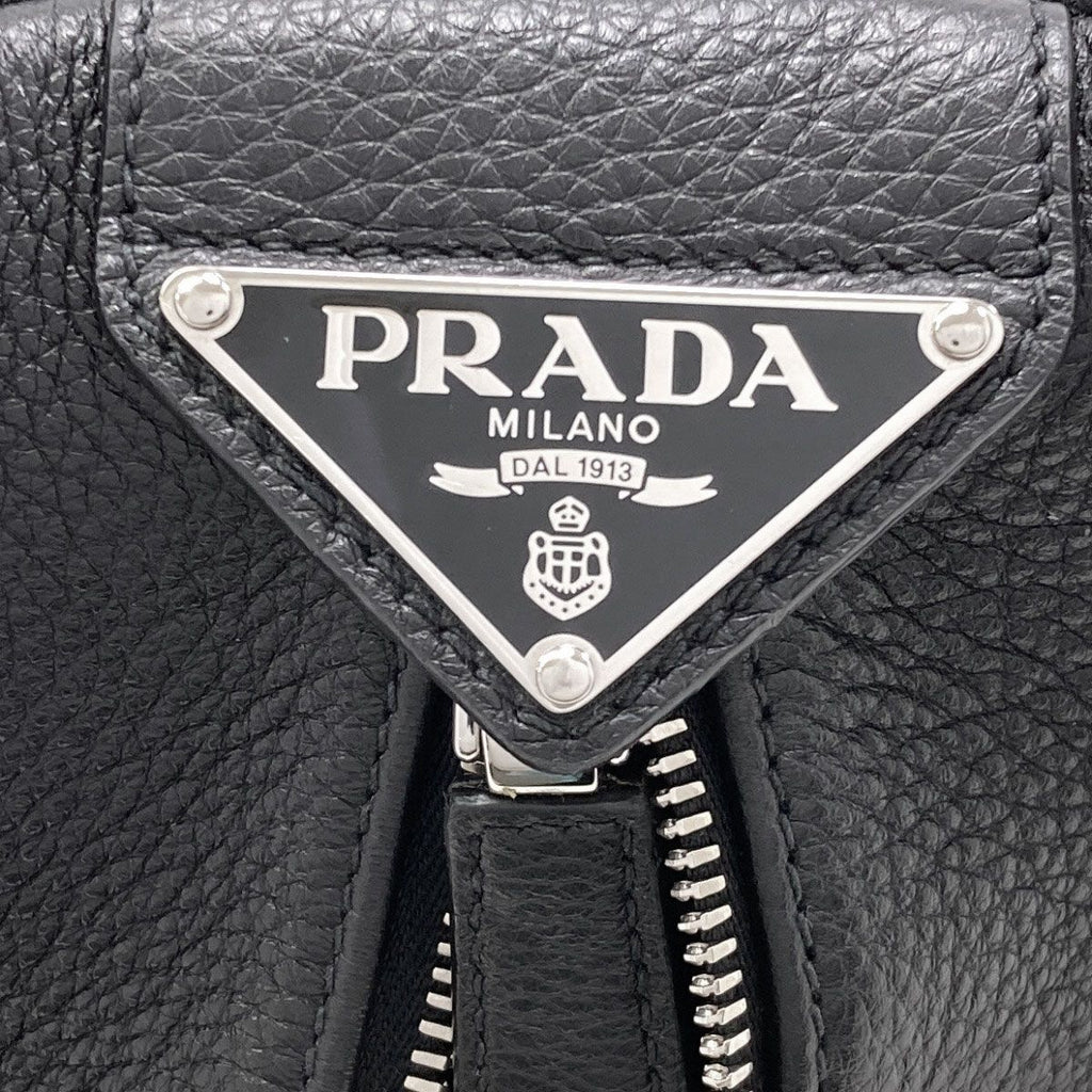 Prada Triangle Backpack Leather — view 7