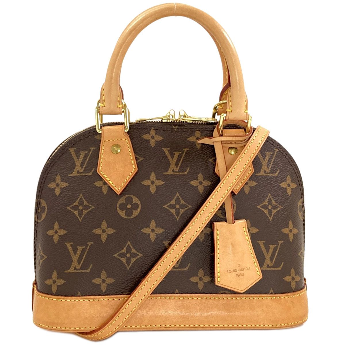 Louis Vuitton Alma BB Handbag Monogram Canvas