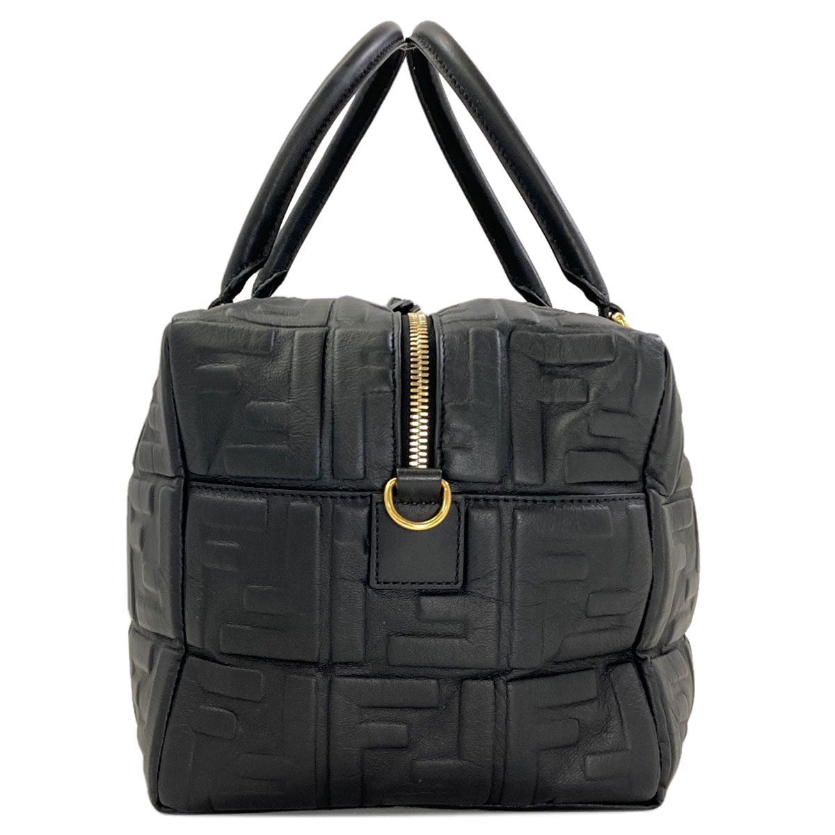Fendi Zucca Pattern Embossed 2-Way Handbag Calf — view 3