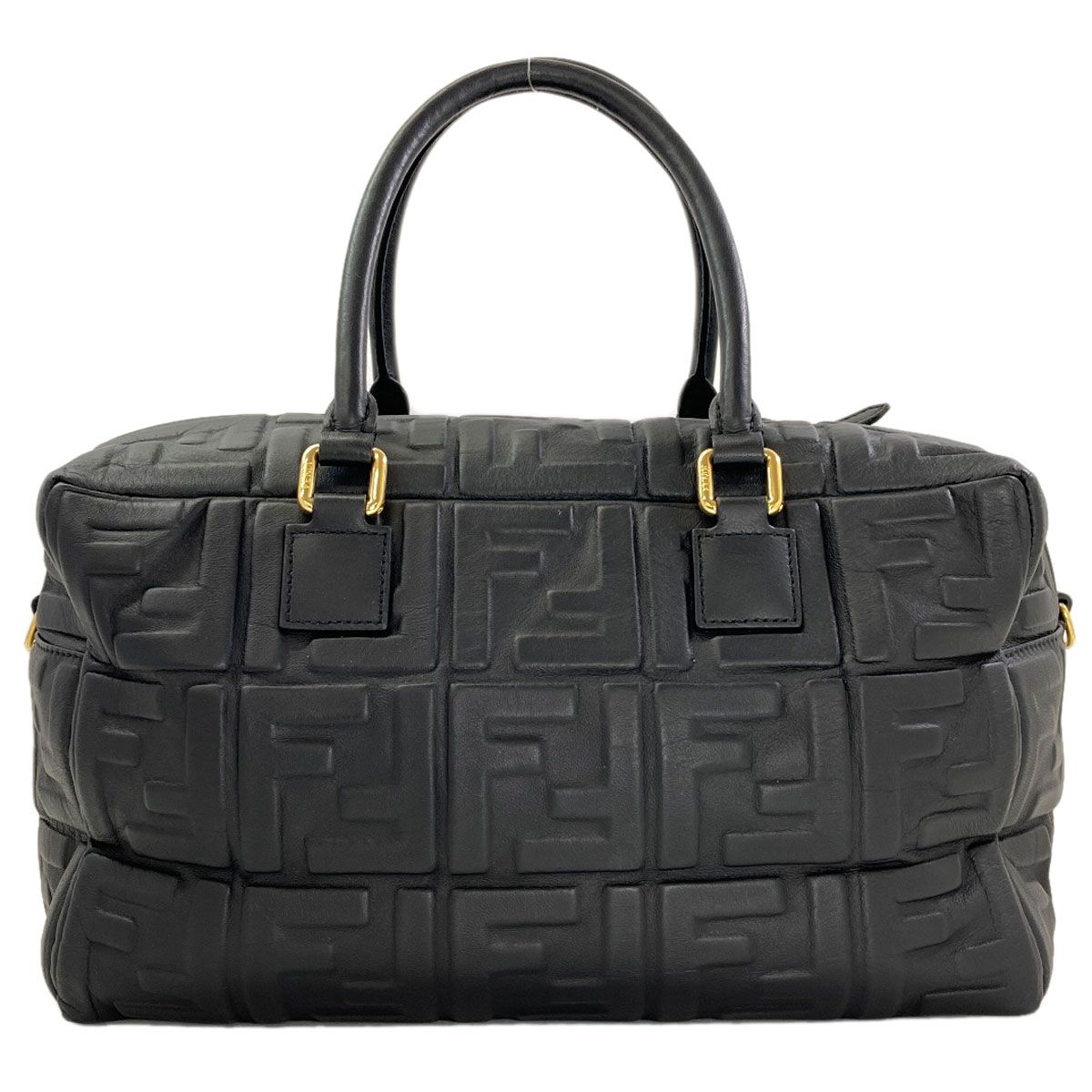 Fendi Zucca Pattern Embossed 2-Way Handbag Calf — view 2