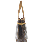 Louis Vuitton Monogram Batignolles Vertical Tote Brown Leather Gold — view 3