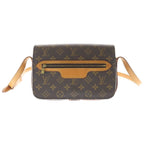 Louis Vuitton Monogram Saint Germain 24 Shoulder Bag Brown Leather Gold
