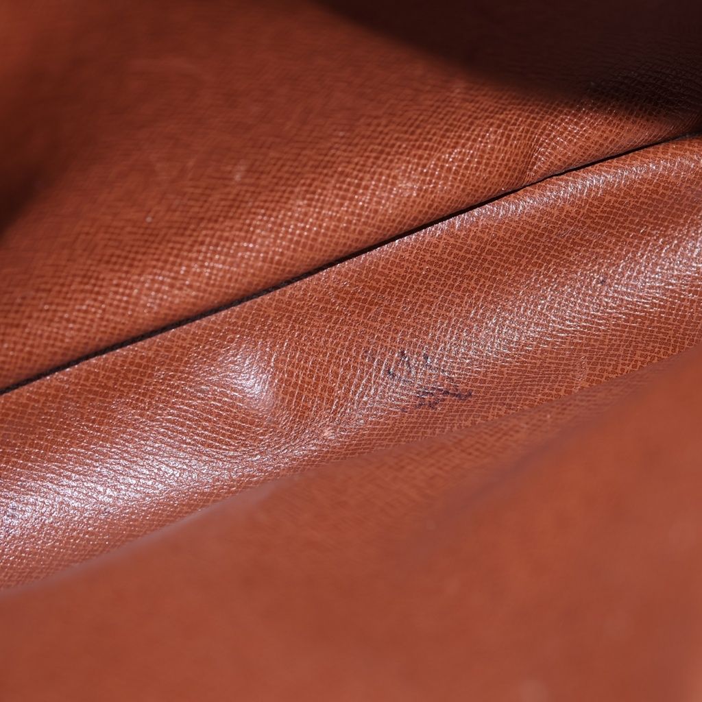 Louis Vuitton Monogram Saint Germain 24 Shoulder Bag Brown Leather Gold — view 8