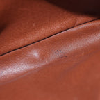 Louis Vuitton Monogram Saint Germain 24 Shoulder Bag Brown Leather Gold — view 8