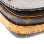 Louis Vuitton Monogram Saint Germain 24 Shoulder Bag Brown Leather Gold — view 5