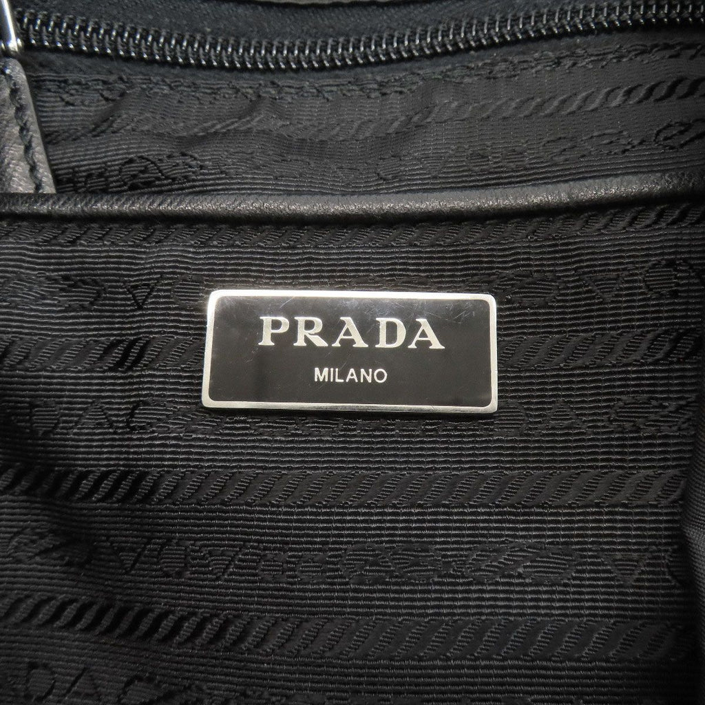 Prada Logo Backpack Nylon — view 6