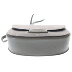 Celine Trotter Shoulder Bag Gray Leather Gold — view 4