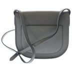 Celine Trotter Shoulder Bag Gray Leather Gold — view 2